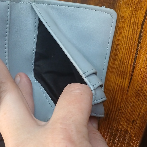 Steve Madden Blue Logo Women's Wallet Jean Colored - Picture 11 of 15